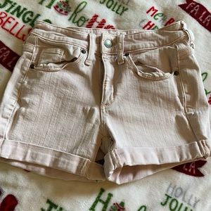 Pink Jean Shorts